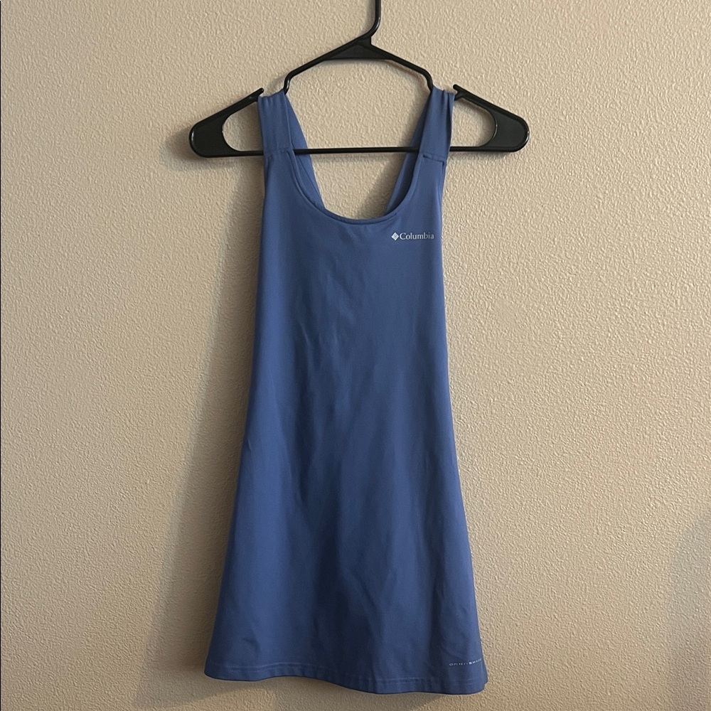 Girls Columbia Light Blue Casual Dress